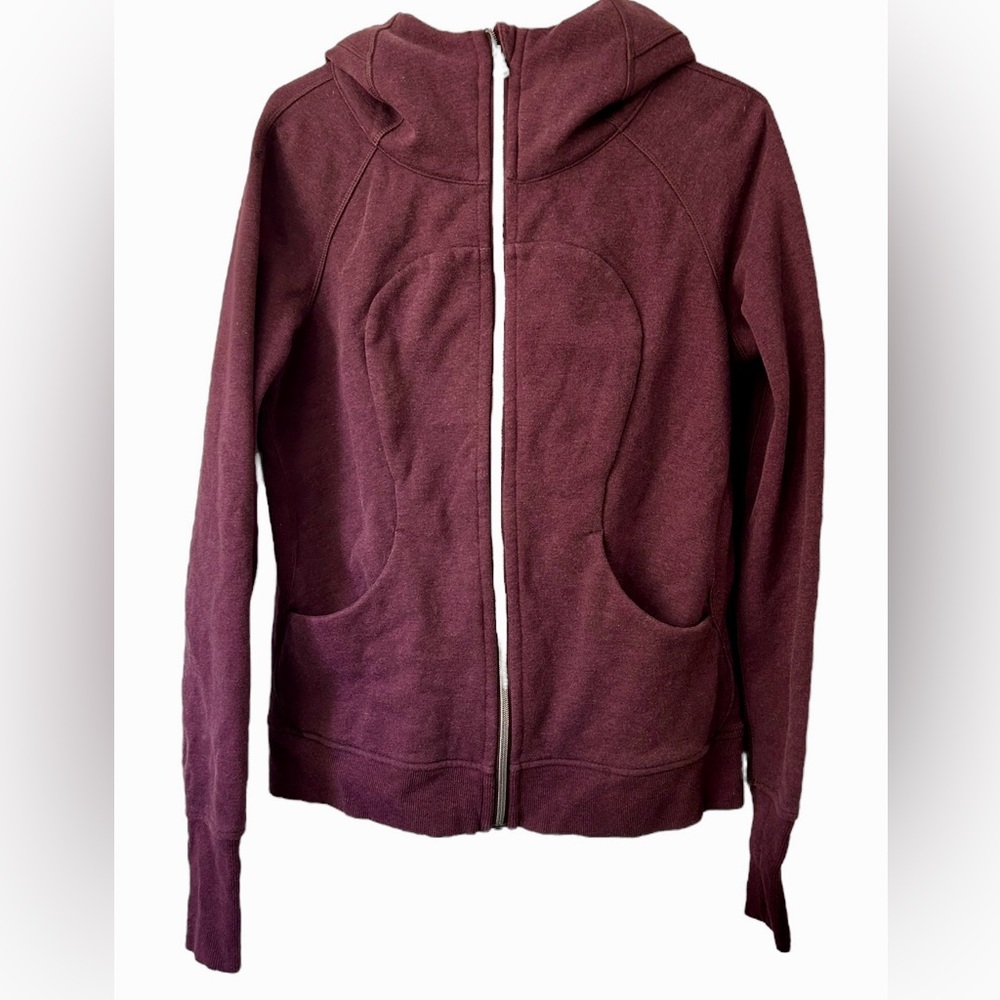 Lululemon Scuba Hoodie Zip Jacket Womens 10